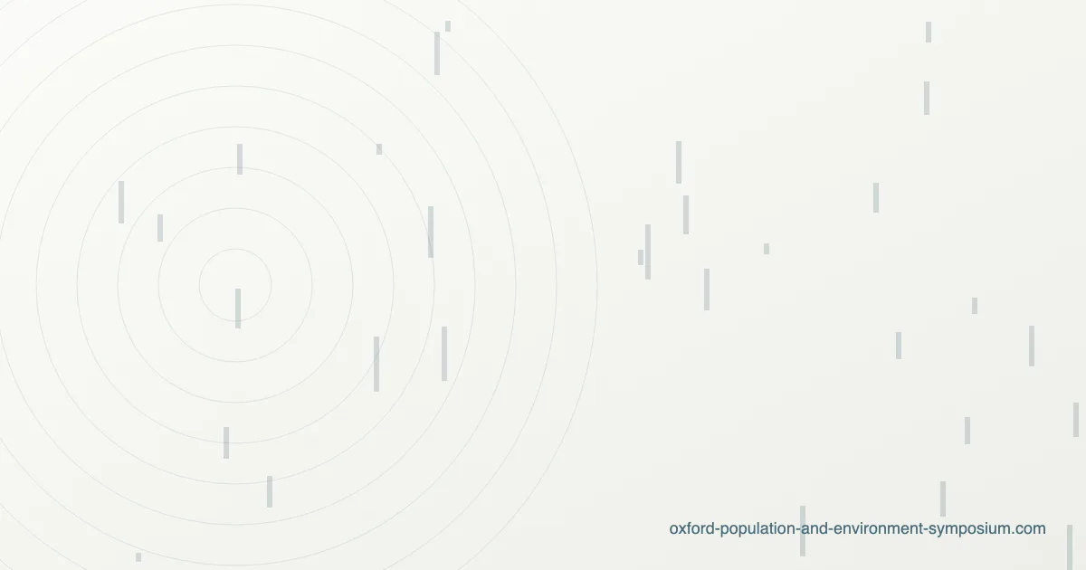 Abstract editorial illustration for a brief on collective responses to climate displacement